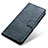 Custodia Portafoglio In Pelle Cover con Supporto M23L per Samsung Galaxy S23 5G Blu