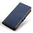 Custodia Portafoglio In Pelle Cover con Supporto M24L per Samsung Galaxy S21 Ultra 5G Blu