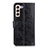 Custodia Portafoglio In Pelle Cover con Supporto M25L per Samsung Galaxy S21 5G