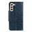 Custodia Portafoglio In Pelle Cover con Supporto M26L per Samsung Galaxy S21 FE 5G