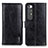 Custodia Portafoglio In Pelle Cover con Supporto ML11 per Xiaomi Mi 10S 5G Nero