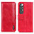 Custodia Portafoglio In Pelle Cover con Supporto ML11 per Xiaomi Mi 10S 5G Rosso