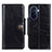 Custodia Portafoglio In Pelle Cover con Supporto ML12 per Huawei Nova Y70