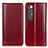 Custodia Portafoglio In Pelle Cover con Supporto ML5 per Xiaomi Mi 10S 5G Rosso