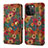 Custodia Portafoglio In Pelle Cover con Supporto MT2 per Apple iPhone 15 Pro Colorato