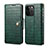 Custodia Portafoglio In Pelle Cover con Supporto MT6 per Apple iPhone 14 Pro Verde