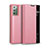 Custodia Portafoglio In Pelle Cover con Supporto N01 per Samsung Galaxy Note 20 5G Oro Rosa