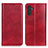 Custodia Portafoglio In Pelle Cover con Supporto N01P per Samsung Galaxy A04s Rosso