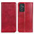 Custodia Portafoglio In Pelle Cover con Supporto N01P per Samsung Galaxy A15 4G Rosso