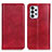 Custodia Portafoglio In Pelle Cover con Supporto N01P per Samsung Galaxy A33 5G Rosso