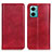 Custodia Portafoglio In Pelle Cover con Supporto N01P per Xiaomi Redmi 10 Prime Plus 5G Rosso