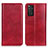 Custodia Portafoglio In Pelle Cover con Supporto N01P per Xiaomi Redmi Note 11 4G (2022) Rosso