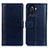 Custodia Portafoglio In Pelle Cover con Supporto N02P per OnePlus Ace 5G Blu