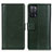 Custodia Portafoglio In Pelle Cover con Supporto N02P per Oppo A53s 5G Verde