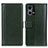 Custodia Portafoglio In Pelle Cover con Supporto N02P per Oppo F21s Pro 4G Verde