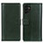 Custodia Portafoglio In Pelle Cover con Supporto N02P per Samsung Galaxy A13 4G Verde