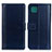 Custodia Portafoglio In Pelle Cover con Supporto N02P per Samsung Galaxy A22s 5G Blu