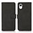 Custodia Portafoglio In Pelle Cover con Supporto N02P per Samsung Galaxy A23e 5G Nero