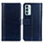 Custodia Portafoglio In Pelle Cover con Supporto N02P per Samsung Galaxy F13 4G Blu