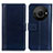 Custodia Portafoglio In Pelle Cover con Supporto N02P per Sharp Aquos R8 Pro Blu