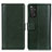 Custodia Portafoglio In Pelle Cover con Supporto N02P per Xiaomi Redmi Note 11 4G (2022) Verde