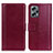 Custodia Portafoglio In Pelle Cover con Supporto N02P per Xiaomi Redmi Note 11T Pro+ Plus 5G Rosso