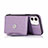 Custodia Portafoglio In Pelle Cover con Supporto N03 per Apple iPhone 12