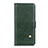 Custodia Portafoglio In Pelle Cover con Supporto N03 per Huawei P40 Pro+ Plus Verde