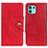 Custodia Portafoglio In Pelle Cover con Supporto N03P per Motorola Moto Edge 20 Lite 5G Rosso