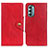 Custodia Portafoglio In Pelle Cover con Supporto N03P per Motorola Moto G Stylus (2022) 5G Rosso