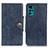 Custodia Portafoglio In Pelle Cover con Supporto N03P per Motorola Moto G22 Blu