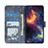 Custodia Portafoglio In Pelle Cover con Supporto N03P per OnePlus Nord N200 5G