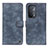Custodia Portafoglio In Pelle Cover con Supporto N03P per Oppo A54 5G Blu