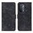 Custodia Portafoglio In Pelle Cover con Supporto N03P per Oppo A93 5G Nero