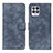 Custodia Portafoglio In Pelle Cover con Supporto N03P per Realme 8i Blu