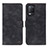 Custodia Portafoglio In Pelle Cover con Supporto N03P per Realme Q3 5G Nero