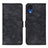 Custodia Portafoglio In Pelle Cover con Supporto N03P per Samsung Galaxy A03 Core Nero