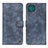 Custodia Portafoglio In Pelle Cover con Supporto N03P per Samsung Galaxy A22s 5G Blu