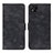 Custodia Portafoglio In Pelle Cover con Supporto N03P per Xiaomi Redmi 9C NFC Nero