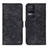 Custodia Portafoglio In Pelle Cover con Supporto N03P per Xiaomi Redmi K50 5G Nero