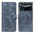 Custodia Portafoglio In Pelle Cover con Supporto N03P per Xiaomi Redmi Note 11E Pro 5G Blu