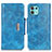 Custodia Portafoglio In Pelle Cover con Supporto N04P per Motorola Moto Edge 20 Lite 5G Cielo Blu