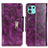 Custodia Portafoglio In Pelle Cover con Supporto N04P per Motorola Moto Edge 20 Lite 5G Viola