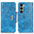 Custodia Portafoglio In Pelle Cover con Supporto N04P per Motorola Moto Edge S30 5G