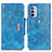 Custodia Portafoglio In Pelle Cover con Supporto N04P per Motorola Moto G41