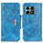 Custodia Portafoglio In Pelle Cover con Supporto N04P per OnePlus 10 Pro 5G Cielo Blu