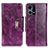 Custodia Portafoglio In Pelle Cover con Supporto N04P per Oppo F21 Pro 4G Viola