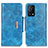 Custodia Portafoglio In Pelle Cover con Supporto N04P per Oppo K9 5G