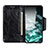 Custodia Portafoglio In Pelle Cover con Supporto N04P per Samsung Galaxy A13 4G