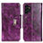 Custodia Portafoglio In Pelle Cover con Supporto N04P per Samsung Galaxy A13 4G Viola